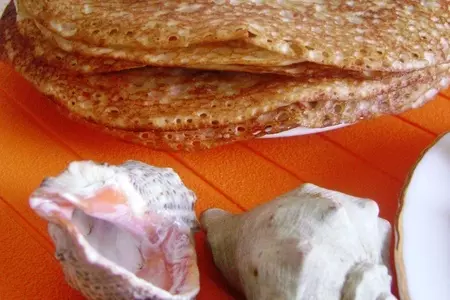 Блинчики закусочные с крабовыми палочками.: шаг 5