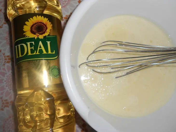 Запеченные блины с курицей и шампиньонами: шаг 1