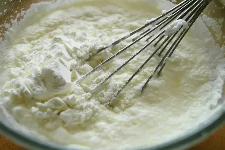 Масляные блинчики на белках: шаг 4