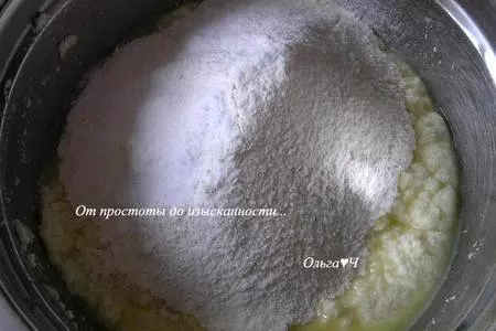 Творожные оладьи: шаг 2