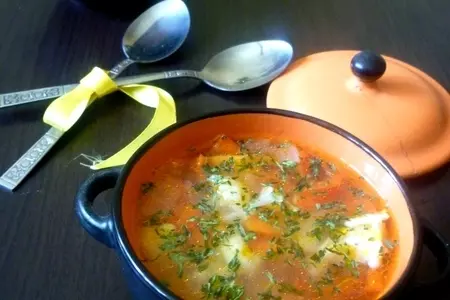 Суп с penne rigate и запечёнными овощами: шаг 4