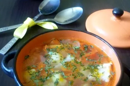 Суп с penne rigate и запечёнными овощами: шаг 5