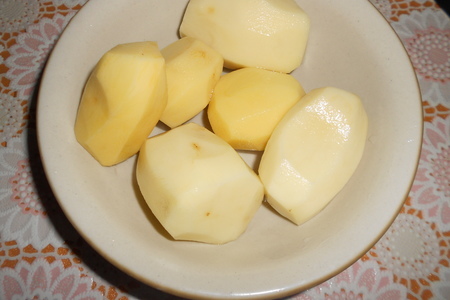 Картофельный крем-суп с фузилли borges: шаг 1