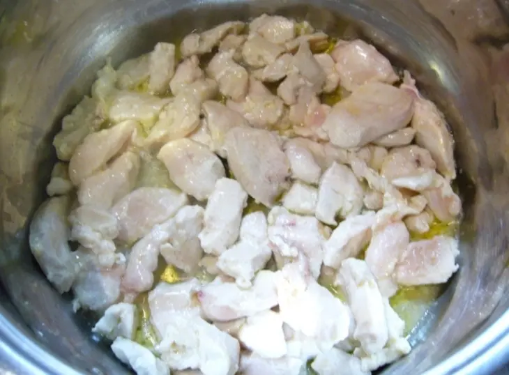 Карри из курицы с рисом: шаг 1