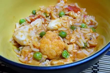 Карри из курицы с рисом: шаг 6