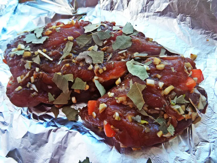 Cвинина,запечённая с морковью и фенхелем с рисом на гарнир: шаг 4