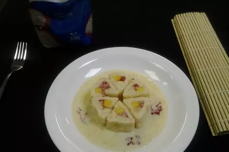 Сладкий рисовый ролл мистраль: шаг 7