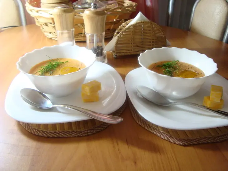 Суп-пюре томатный с рисом: шаг 5