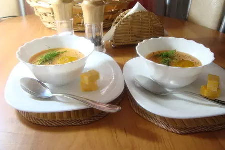 Суп-пюре томатный с рисом: шаг 5