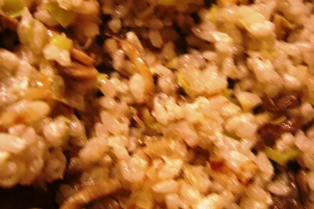Треска, фаршированная рисом с грибами: шаг 2