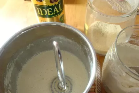 Блины фаршированные лесными грибами с гречкой и жареным луком: шаг 6