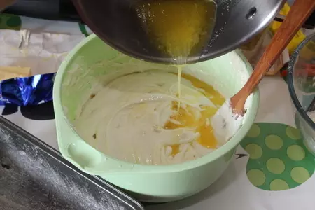 Кекс с цукатами: шаг 6