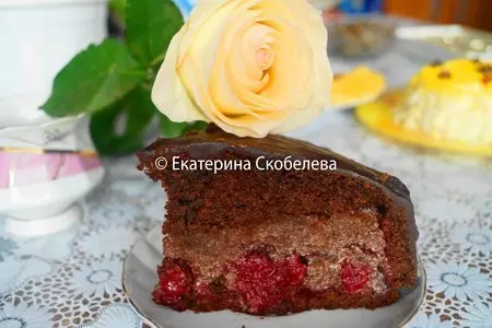 Торт "пьяная вишня": шаг 17