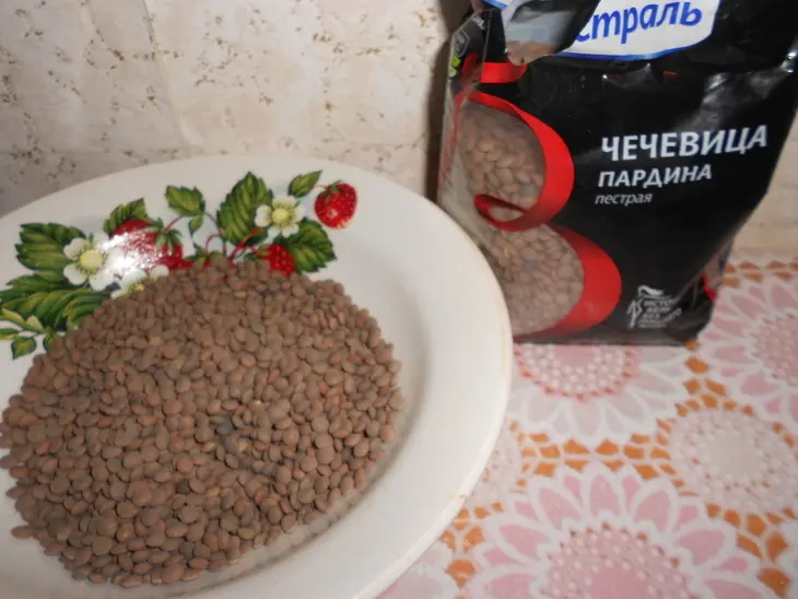 Чечевица с картофелем в горшочке: шаг 4