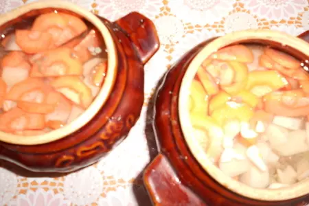 Чечевица с картофелем в горшочке: шаг 6