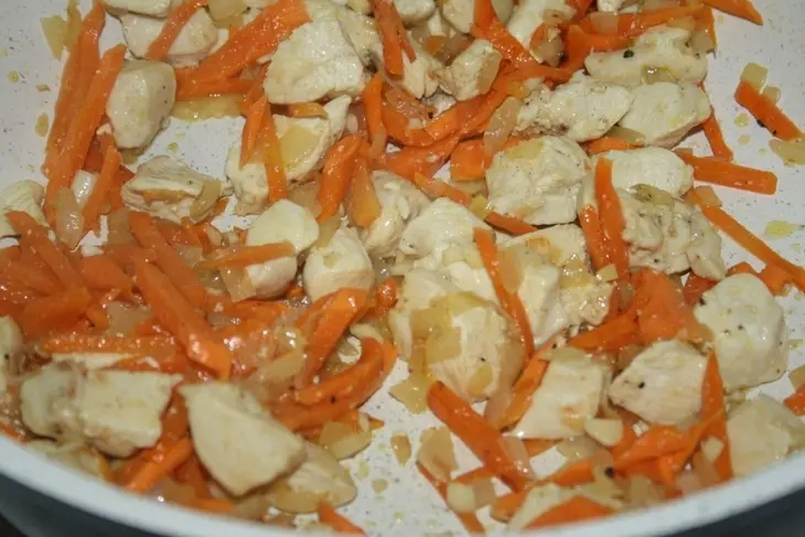 Куриный суп с персидской чечевицей: шаг 2