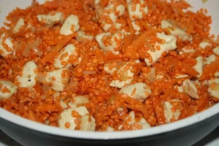 Куриный суп с персидской чечевицей: шаг 4