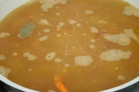 Куриный суп с персидской чечевицей: шаг 5