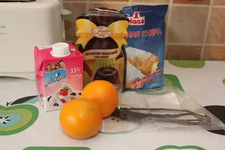 Апельсиновая панакотта: шаг 1