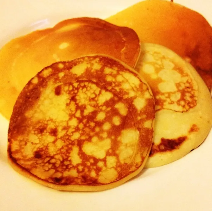 Воздушные творожные оладьи: шаг 2