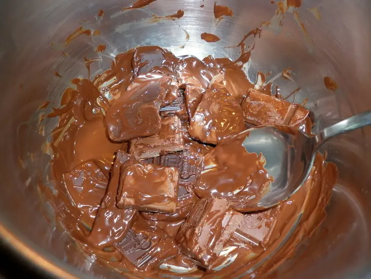 Домашние конфеты "не может быть" со вкусом халвы: шаг 7
