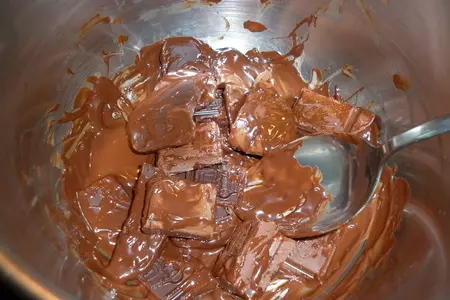 Домашние конфеты "не может быть" со вкусом халвы: шаг 7