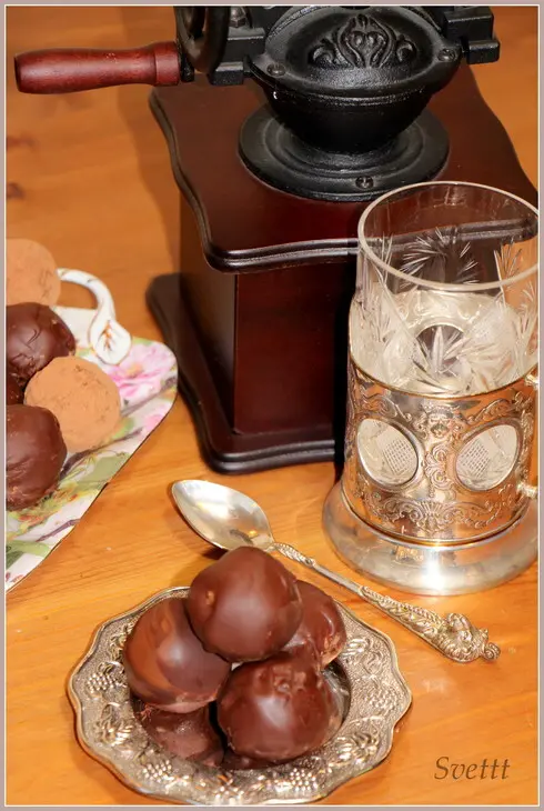 Домашние конфеты "не может быть" со вкусом халвы: шаг 11
