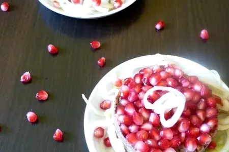 Паштет из нута и красной фасоли с гранатом: шаг 6