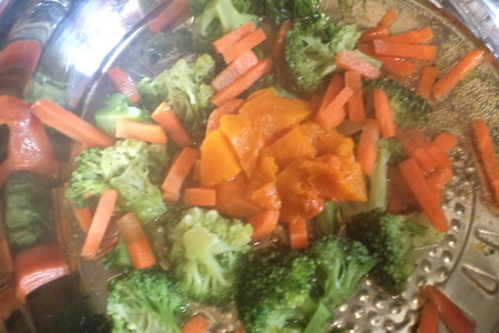 Паста пенне с брокколи и яркими овощами для постного стола: шаг 3
