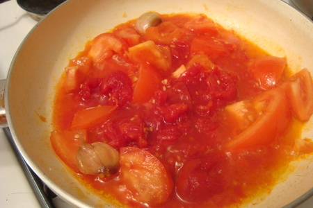 Спагетти с томатами (еда в пост).: шаг 4
