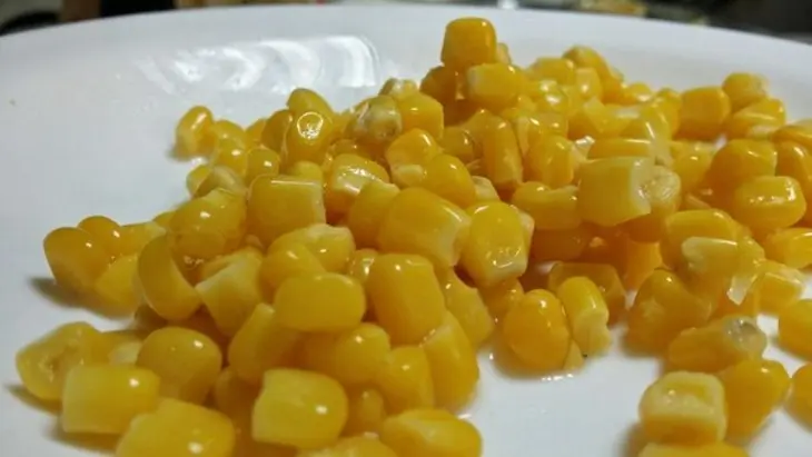 Фарфалле с кукурузой и  постным соусом: шаг 3