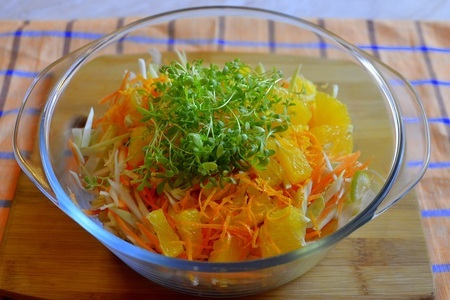 Салат  витаминный  «идеальная легкость»: шаг 7