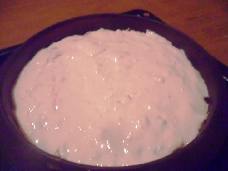 Фаршированный ленивый пирог с рисом и тунцом: шаг 4