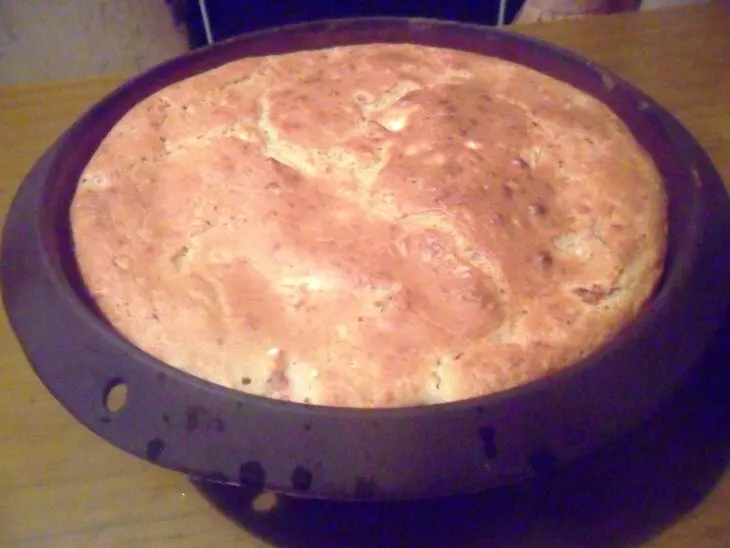 Фаршированный ленивый пирог с рисом и тунцом: шаг 5