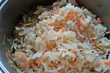 Запечённая рулька с двумя видами капусты: шаг 7