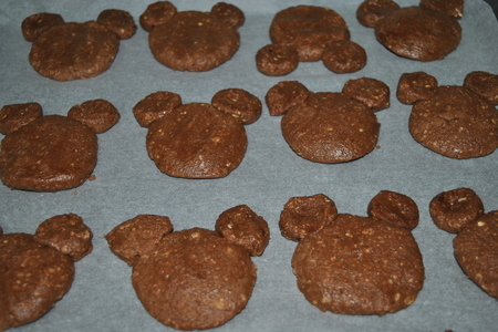 Орехово-овсяное печенье «веселые мишки»: шаг 3