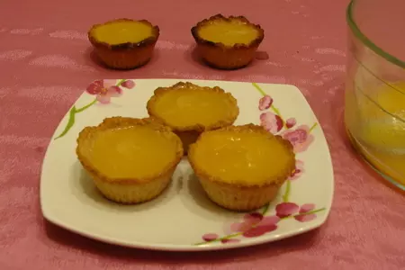Корзиночки из овсяных хлопьев с апельсиновым желе: шаг 10