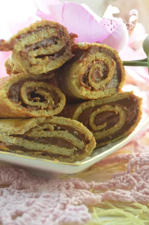 Ледяные блинчики с шоколадным кремом: шаг 9