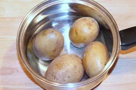 Слоёные трубочки из лаваша с картофельным пюре: шаг 1
