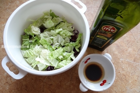 Овощной салат с оливками и острым пири-пири: шаг 3