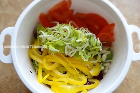 Овощной салат с оливками и острым пири-пири: шаг 5