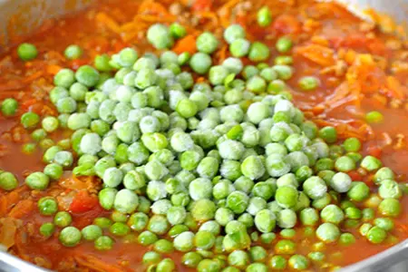 Тимбаль с  баклажанами-гриль, пенне и мясным рагу "на радость девочкам".: шаг 5