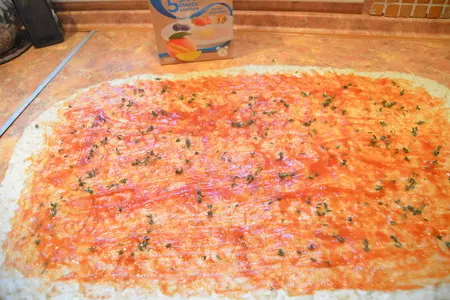 Пицца-рулет «stromboli» на мультизлаковом тесте: шаг 6