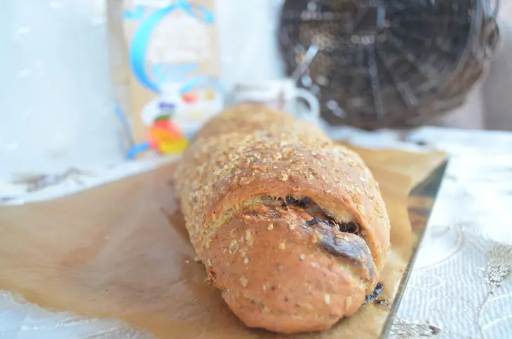 Пицца-рулет «stromboli» на мультизлаковом тесте: шаг 9