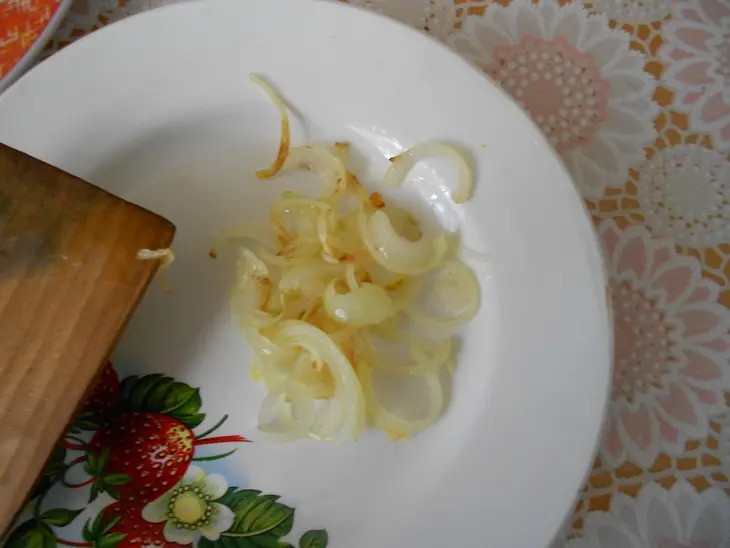 Салат "экзотика": шаг 3