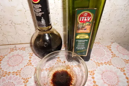 Салат с курицей на подушке из овощей: шаг 7