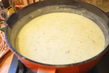 Лазанья из пенне с почками и соленым огурцом: шаг 2
