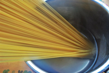 Спагетти с сотэ из креветок: шаг 8