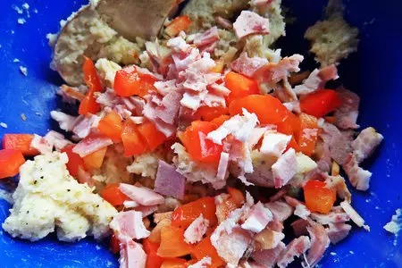 Колобки из спагетти с сыром: шаг 5
