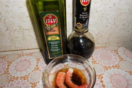 Тыквенные сердечки с креветками: шаг 2